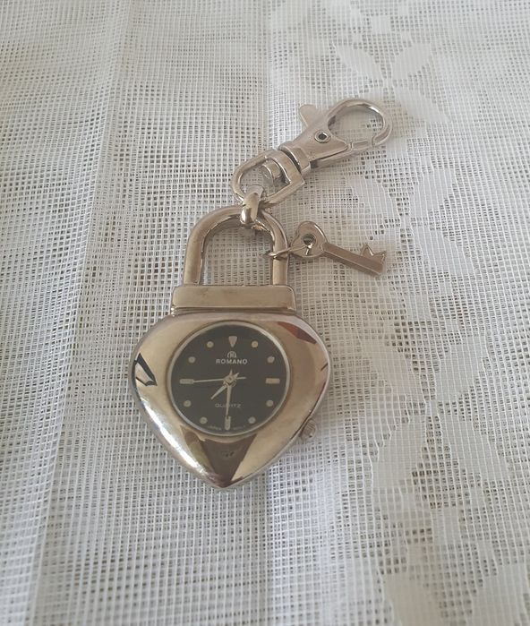 Relógio de bolso analógico, de quartzo, novo