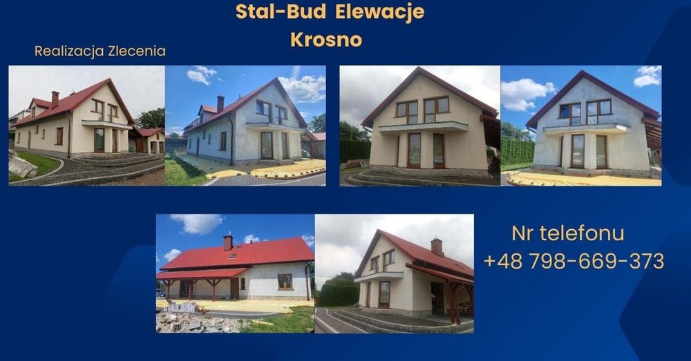 Elewacje/docieplenia/ termomodernizacje budynków