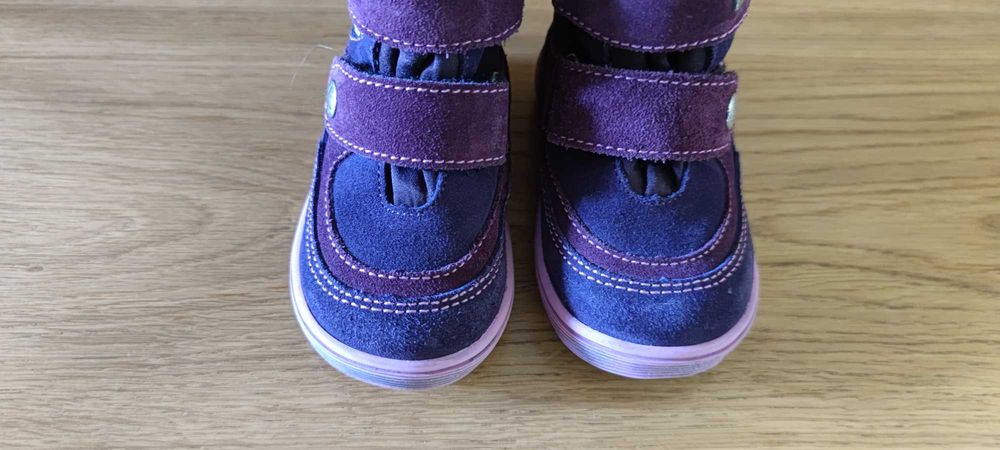 Jak nowe 20 skóra firmowe Richter buty jesienne trzewiki dziewczęce