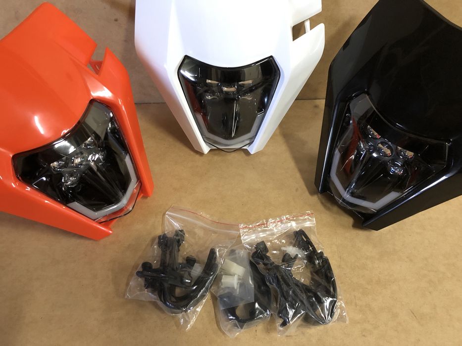 Ktm excf 350 Lampa Przód Led 450 Reflektor 250 exc 300 Plastik Przód