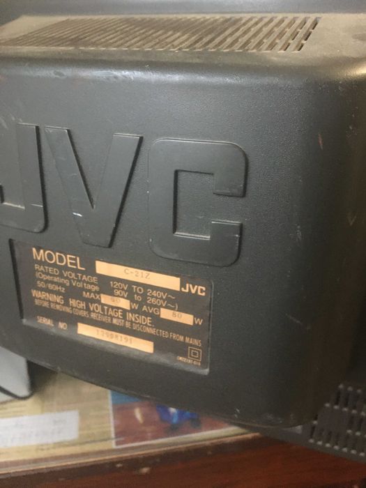 Телевизор JVC рабочий цветной