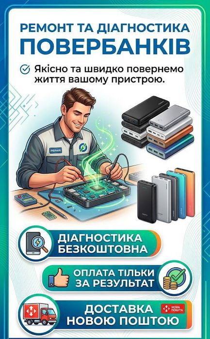 Ремонт павербанків