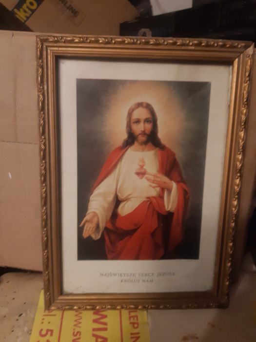 Obrazek Jezusa ladna ramka