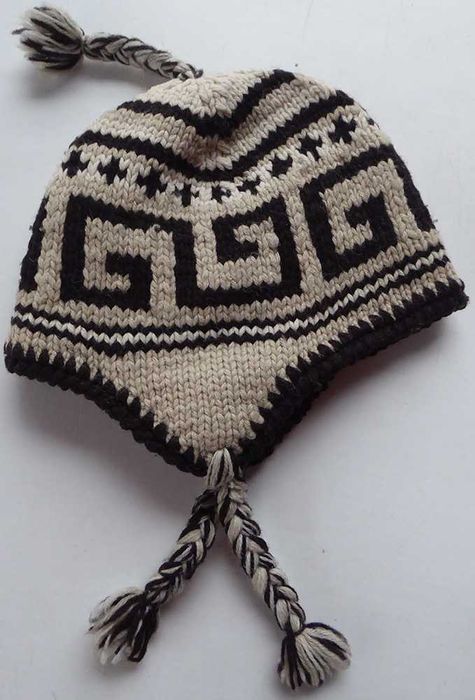 czapka zimowa 100% wełna