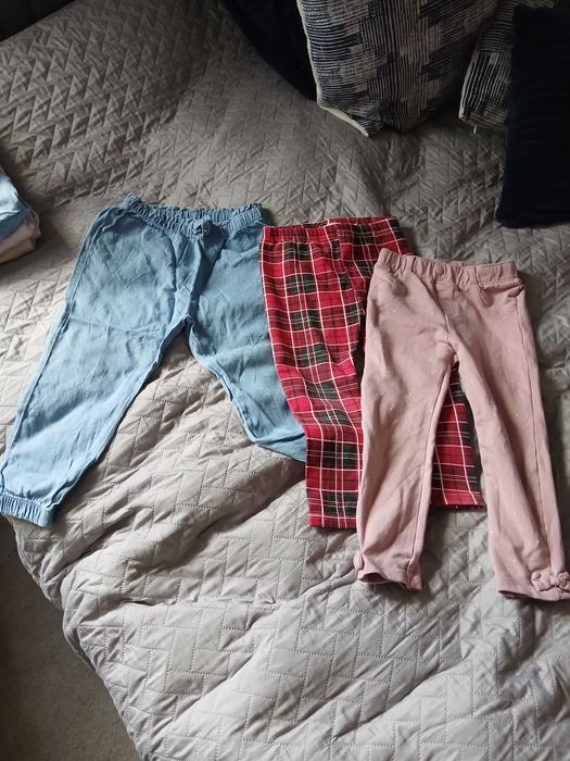 3 pary spodni dla dziewczynki 98