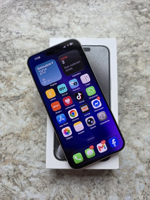 IPhone 15 Pro Max 256GB IDEALNY STAN n