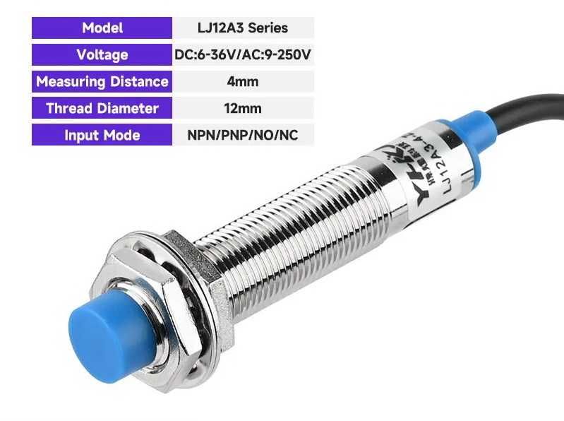 Лічильник електронний JDM11-6H/220В з індуктивним датчиком LJ12A3-4-Z