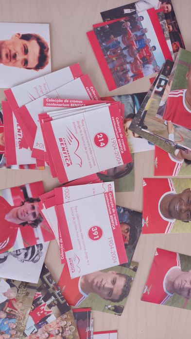 Cromos Centenarium Benfica 2004