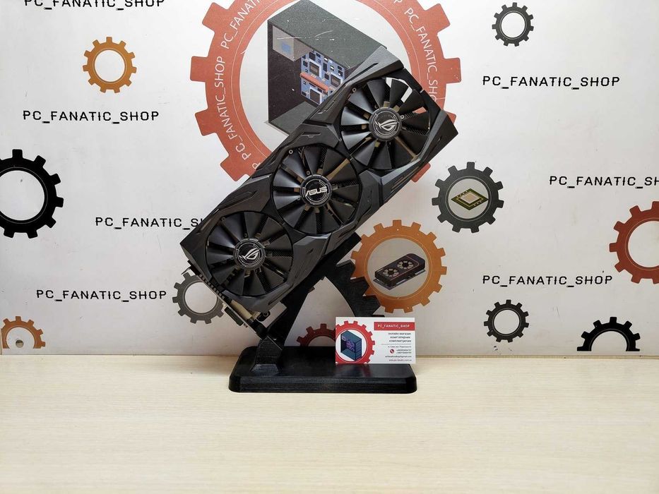 Відеокарта ASUS ROG-STRIX-RX580-O8G-GAMING Гарантія 1 місяць