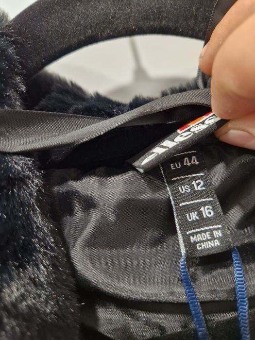 Kurtka zimowa futerko Ellesse Giovanna XXL