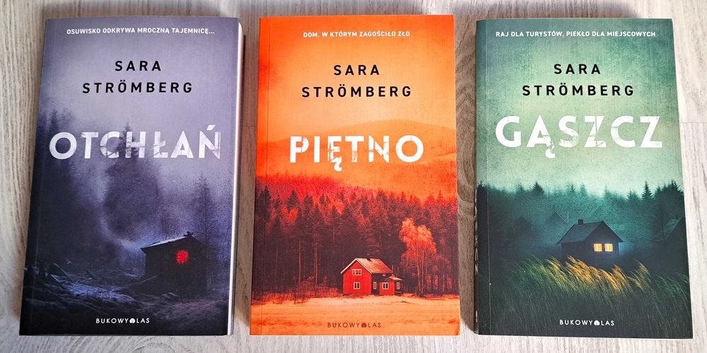 3x Sara Stromberg Otchłań + Piętno + Gąszcz  FORMAT STANDARDOWY