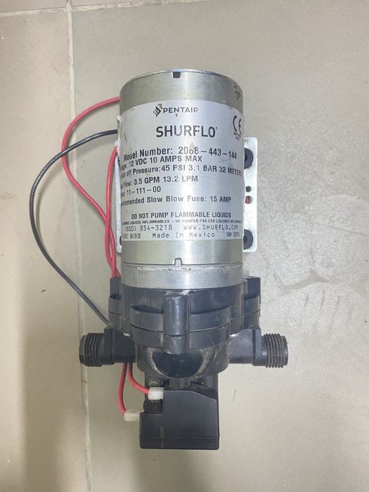 Насос SHURFLO 12v 13л/хв
