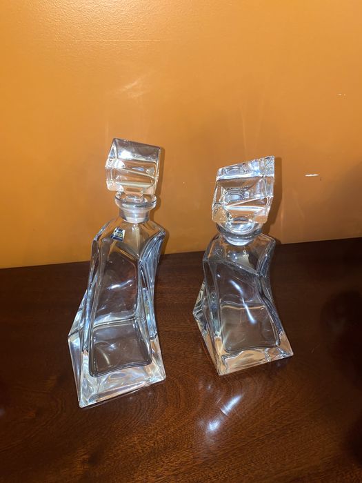Lovers Decanters Bohemia Crystal Whiskey Set