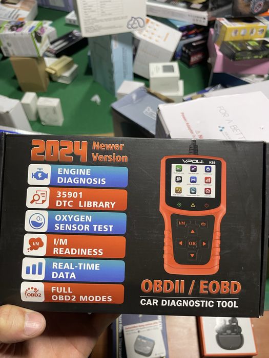 Автосканер VPOW K88 OBD2/EOBD для діагностики автомобіля