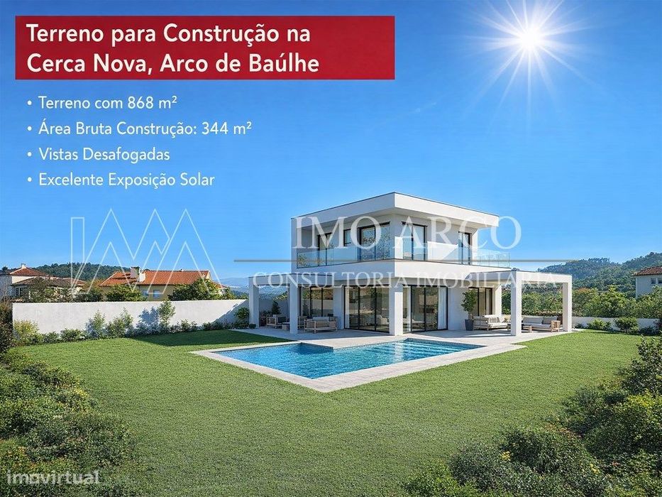 Terreno Urbano, Cerca Nova — Arco De Baúlhe E Vila Nune, Braga