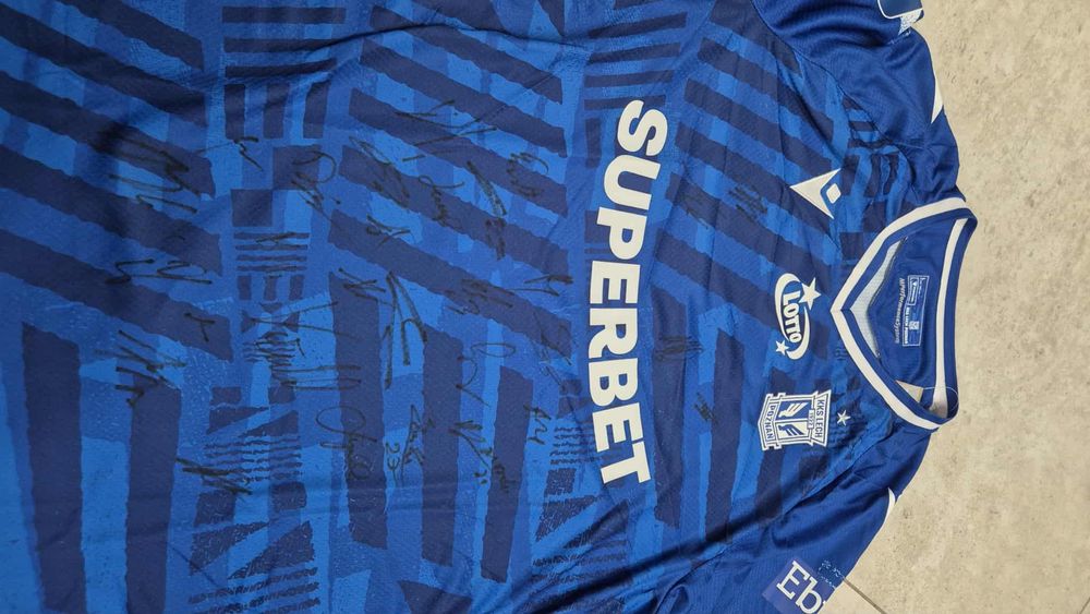 Koszulka Lech Poznań Autografy