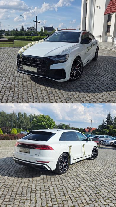 Auto do ślubu Nowy model audi A7 i Q8