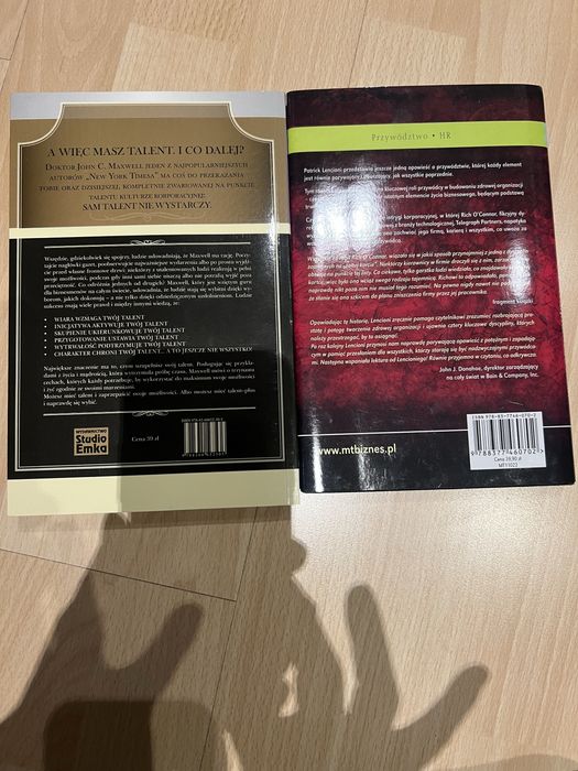 2 książki dla menadżera
