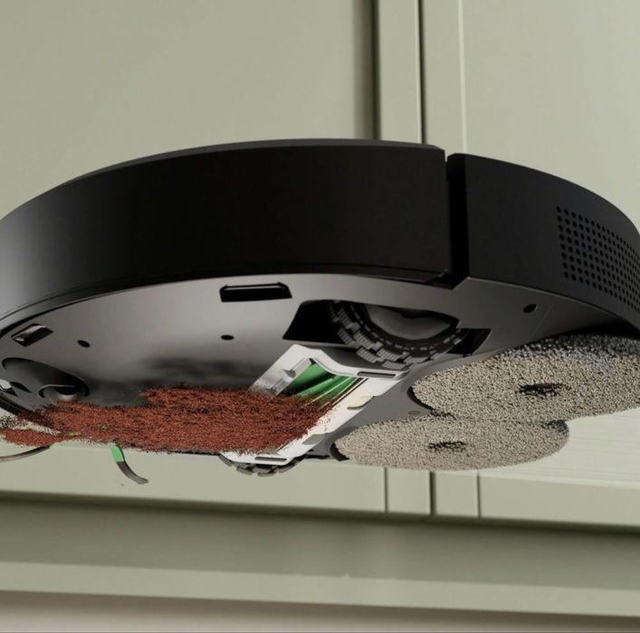 Робот-пилосос irobot roomba plus 405 combo black