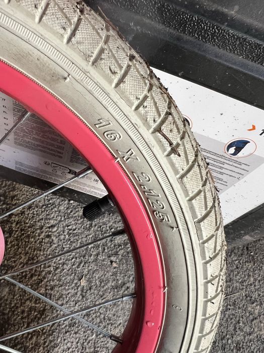 Rowerek dziecięcy Martes MIA 16” z koszykiem – różowy