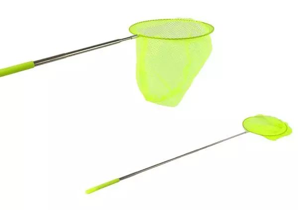 Siatka na motyle teleskopowa żółta 85cm. LEAN Toys. Nowy Produkt