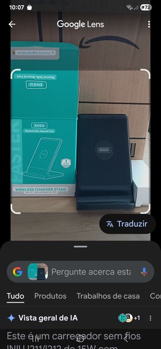 Carregador wireless 15w