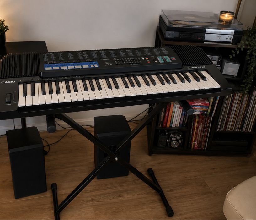 Orgão Profissional Casio e Colunas