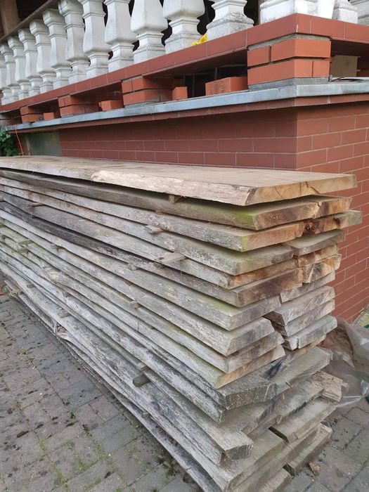 Deski dębowe sezonowane kilkuletnie