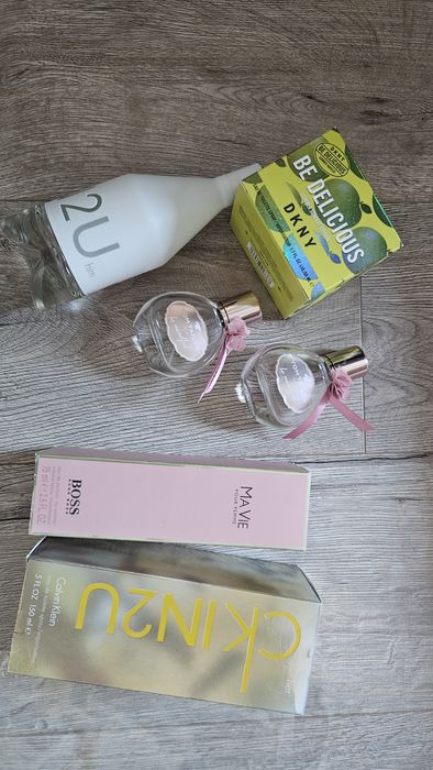 Flakony perfumy dkny tom tailor