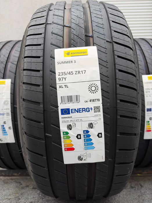 x4 Letnie 235/45R17 Kormoran Summer 3  97Y XL prod. 2026 rok! B,B,71db