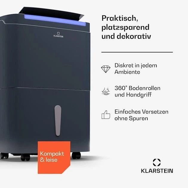 Осушувач повітря Klarstein DryFy Connect 40л (10045540)