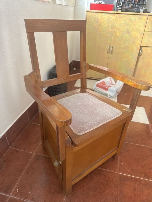 Cadeira Antiga Madeira