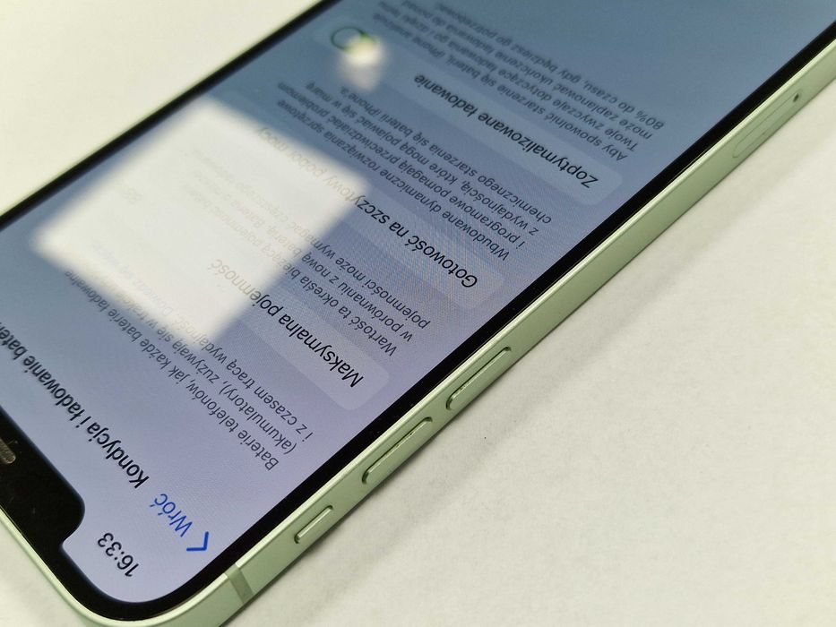 iPhone 12 64GB/ Green/ 88%/ Grade B+/ Gwarancja + ładowarka