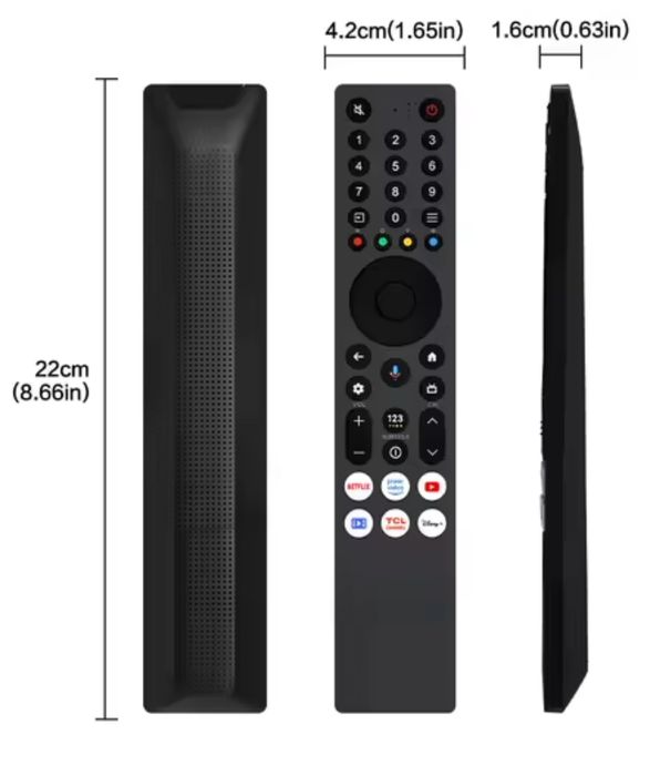Uniwersalny pilot do telewizora TCL/Thomson, bez komend głosowych