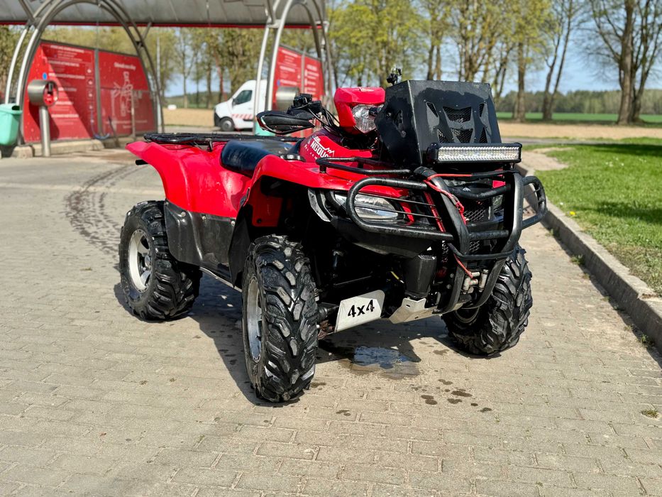 Suzuki Kingquad LTA 700 4x4 Blokady hak wyciągarka ZAREJESTROWANY W PL
