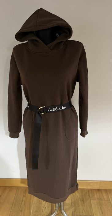 La Blanche Długa sukienka dresowa