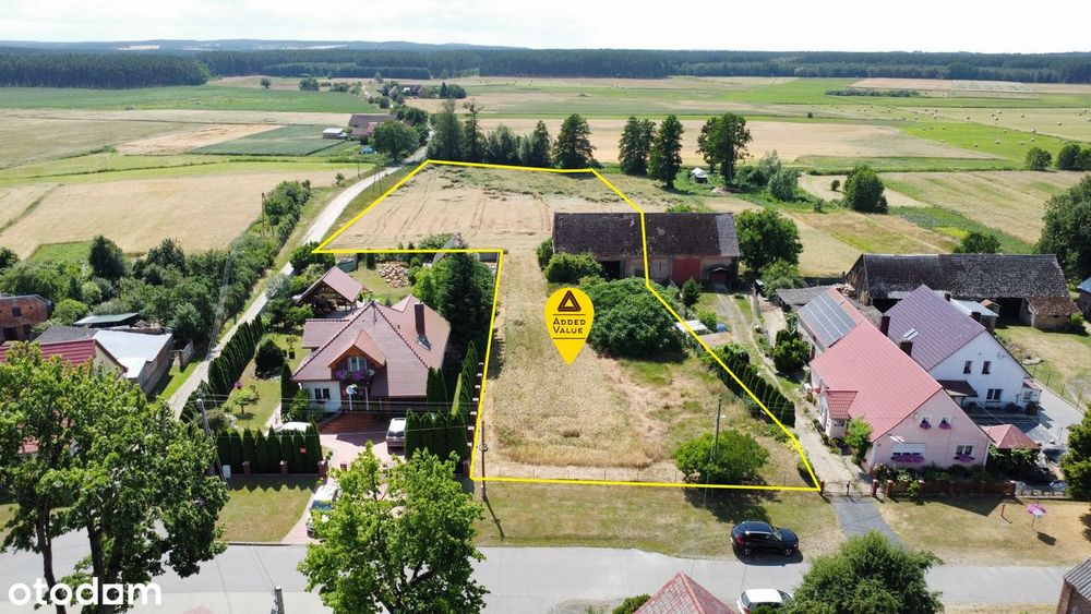 Działka z ogromnym potencjałem inwestycyjnym, WZ na 6 domów. Trzebów