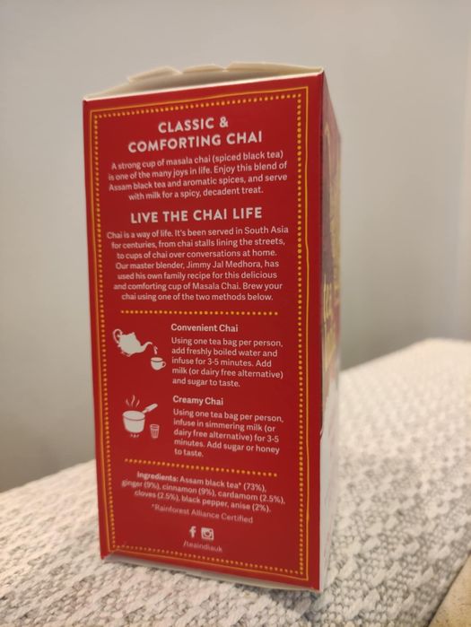 Herbata "zimowa" Tea India Masala Chai