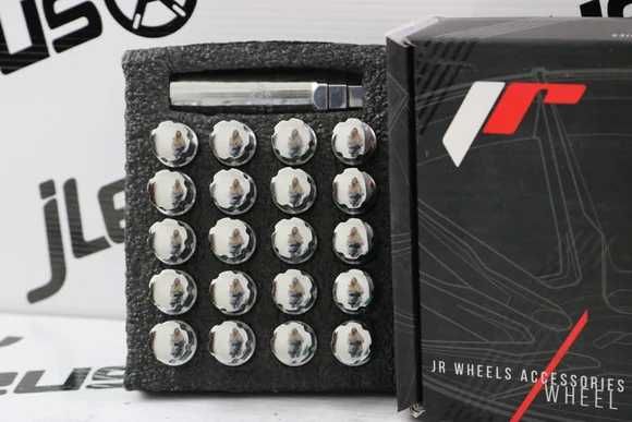 Kit Parafusos Japan Racing 14x1.25 - Chrome