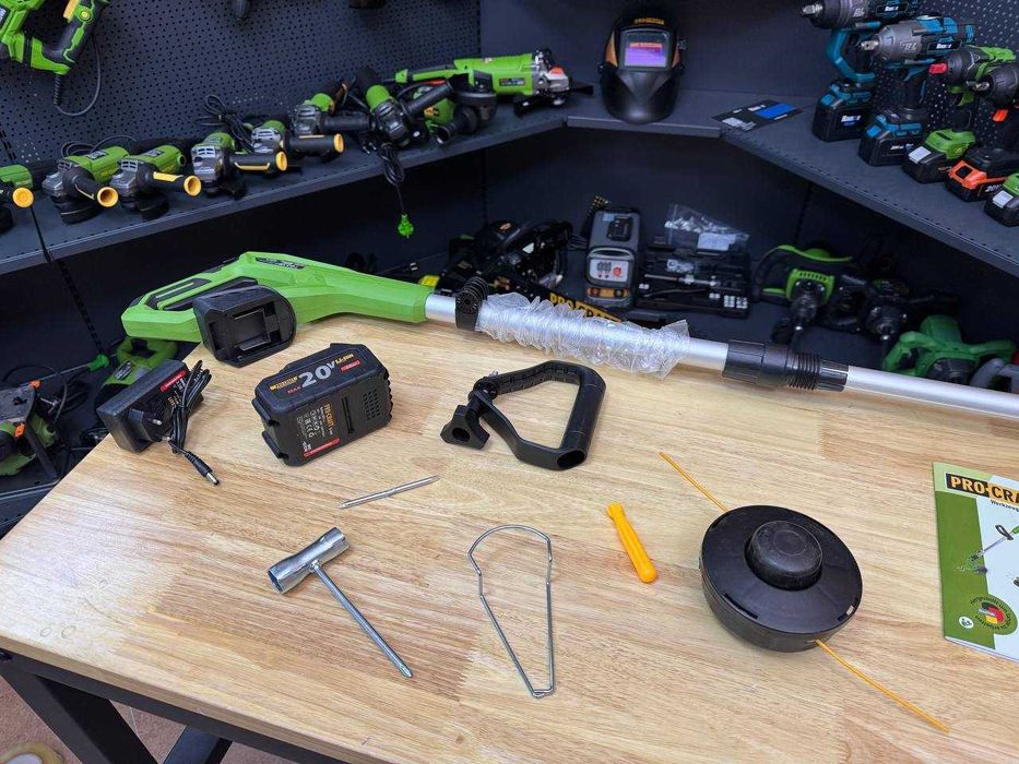 Акумуляторний Тример Procraft можна акб Makita, Grand, Procraft
