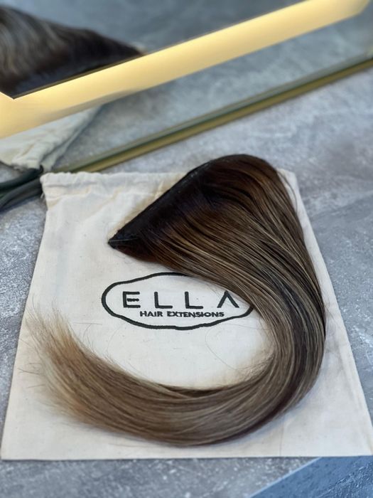 Cabelo humano brasileiro de fita adesiva