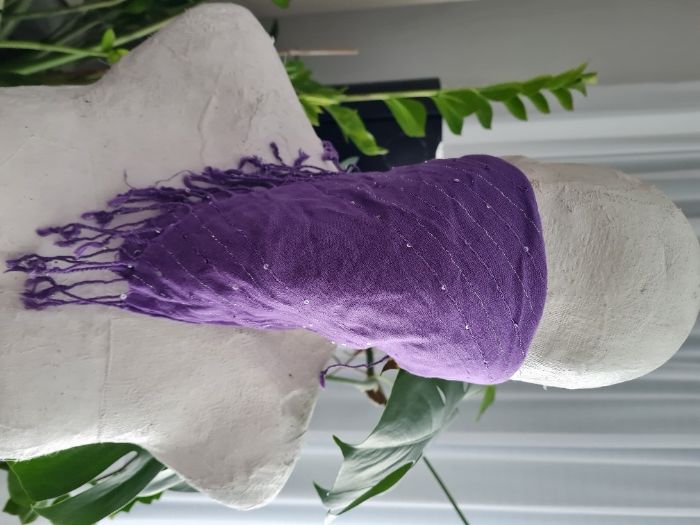 Chusta apaszka cekiny