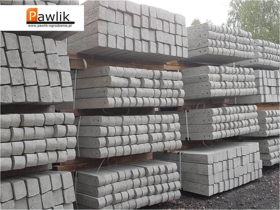 Słupek betonowy do siatki | Słupki betonowe