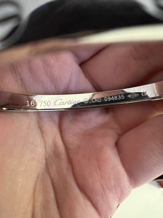 Bransoletki Cartier Screw Love różne rozmiary