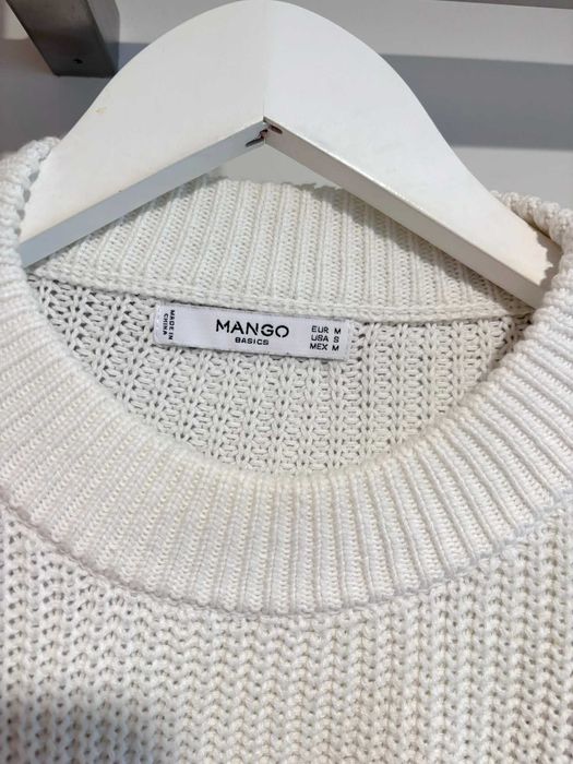 Camisola de malha estampada da Mango