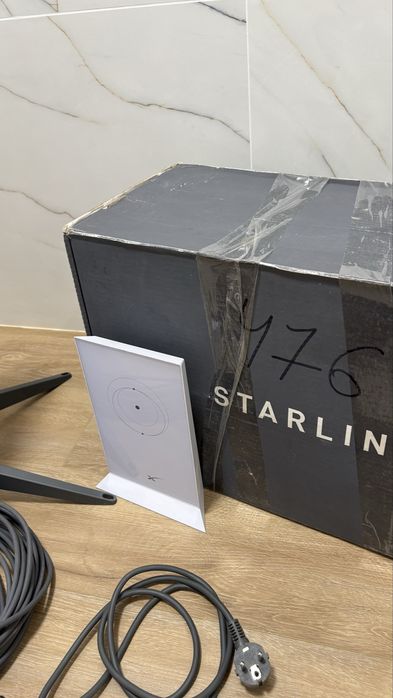 Starlink, користувались не довго, всі доки з покупки присутні!