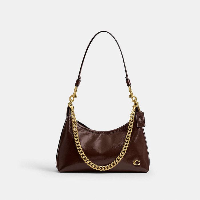 Сумка жіноча Coach Juliet чорна/коричнева