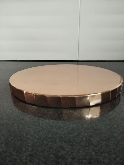 Podkłady pod tort grube złote że styroduru 25cm