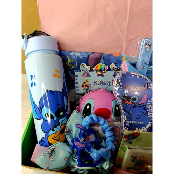 Практичний подарунковий набір Стіч, іграшка, канцтовари. Пишіть.