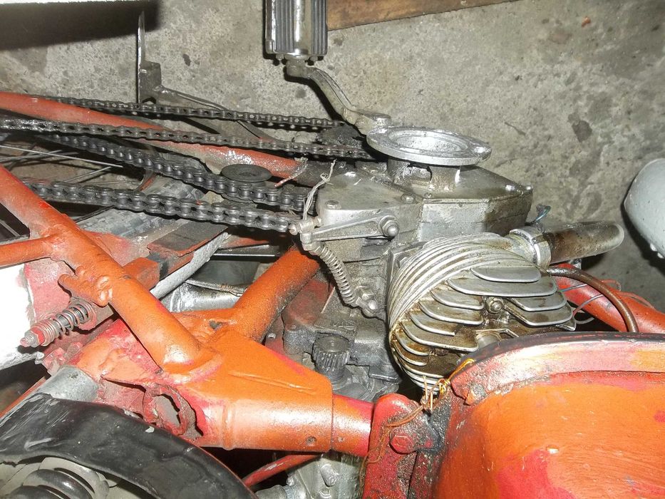 Мопед газовик Рига13 на ходу